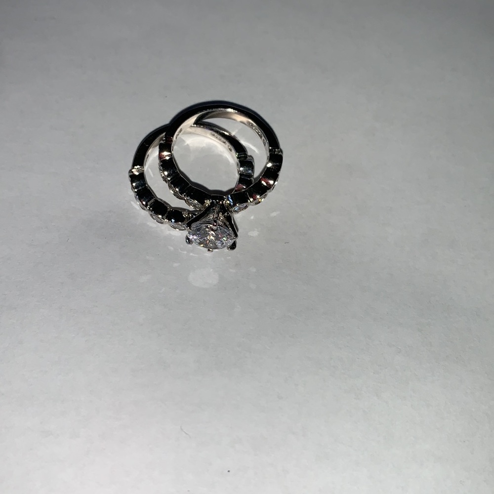 Ring set - Sterling Silver - Size 5 - Picture 6 of 6